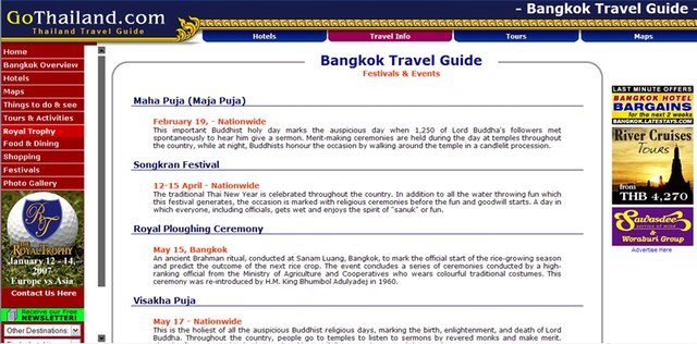 Bangkok festivals