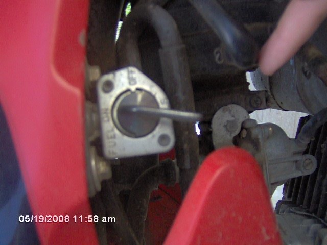 Turn fuel switch ON