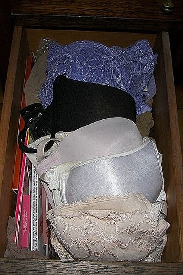 A bra drawer.