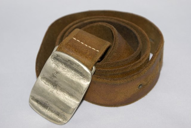 Turn your belt buckle silver with some spray paint.