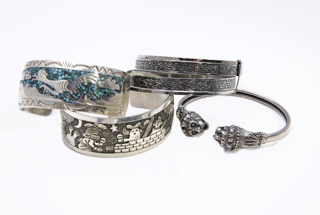 Do not clean gemstone-laden sterling silver with lemon juice.
