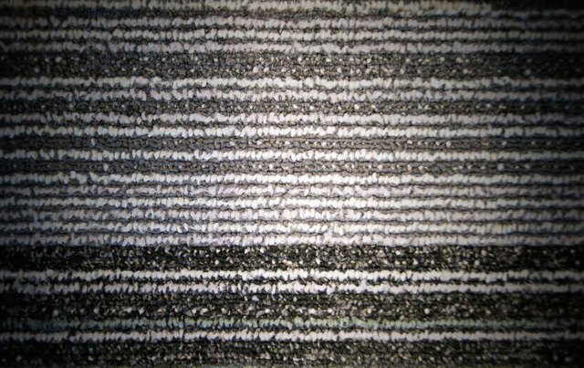 Close-up of a Berber-style carpet.