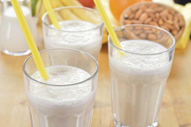 Protein shakes.