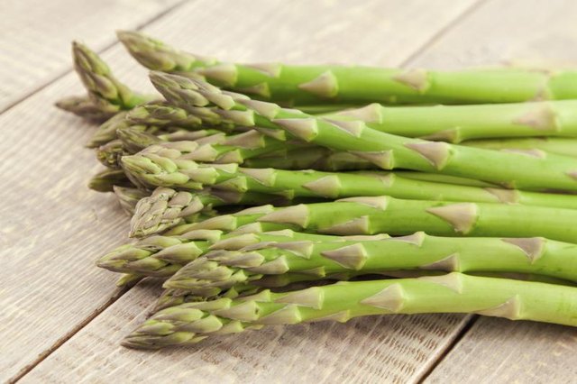 Fresh asparagus.