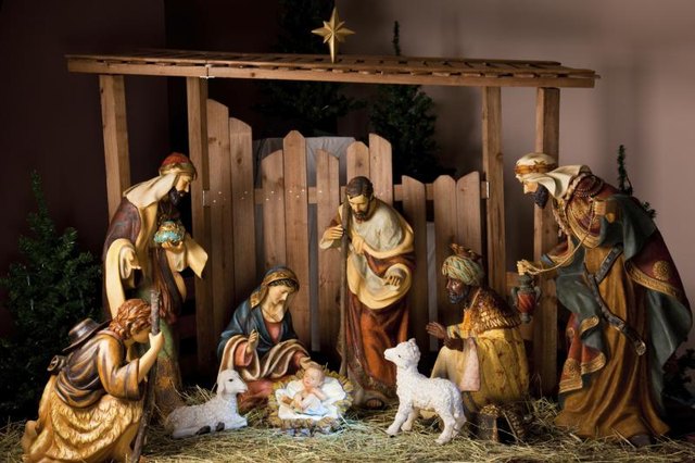 Nativity creche.
