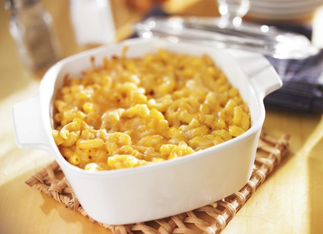 Macaroni and Cheese in baking dish