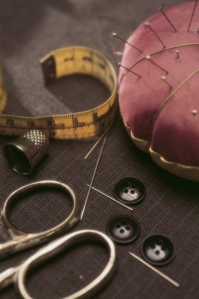 Keep your emergency mending kit handy for last-minute clothing fixes.