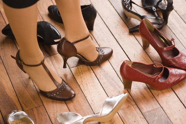 Having lots of heels means each pair will stick around a lot longer.