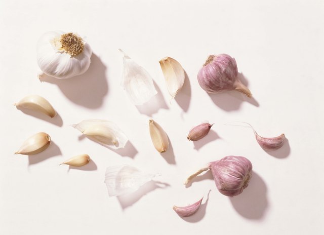 Garlic works well as an insecticide.