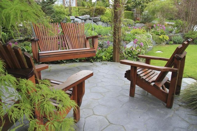 A stone patio is more durable than a wood deck.