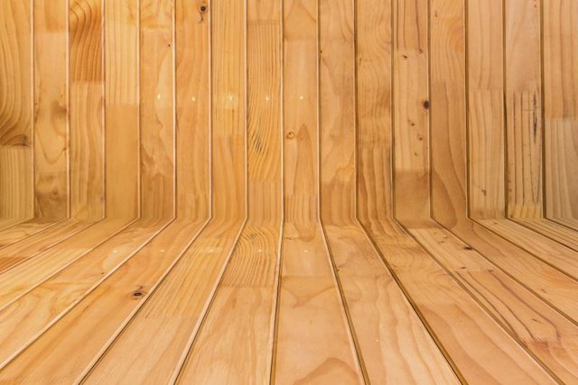 Fir wood interior