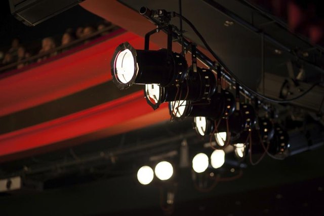 Theatre lighting.
