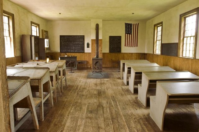 Old schoolhouse. Old schoolhouse.