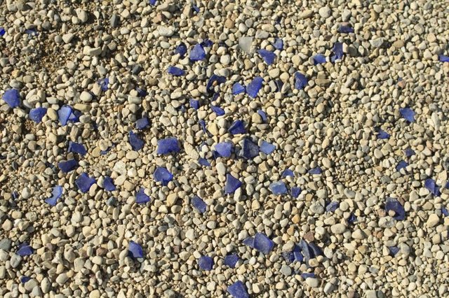 Close-up of cat litter