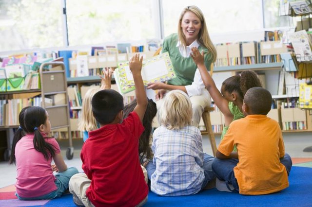 Children in circle time