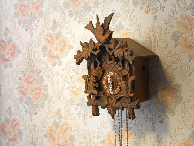 Traditional cuckoo clock.