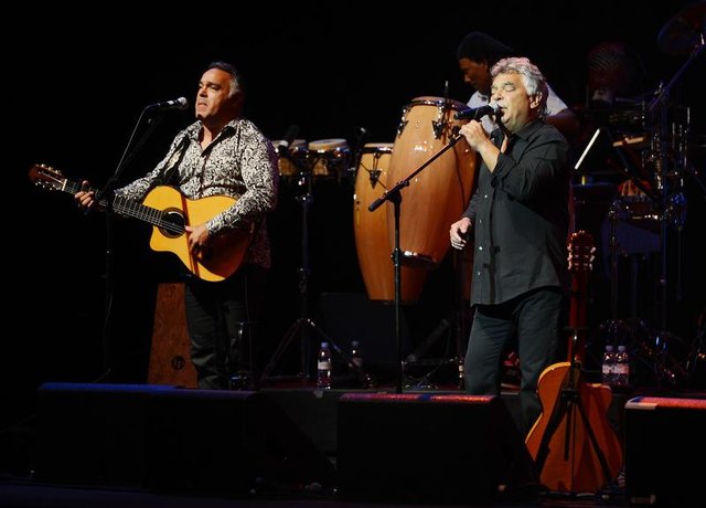 Gipsy Kings performing on stage.