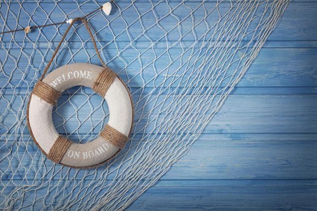 Life buoy decoration.