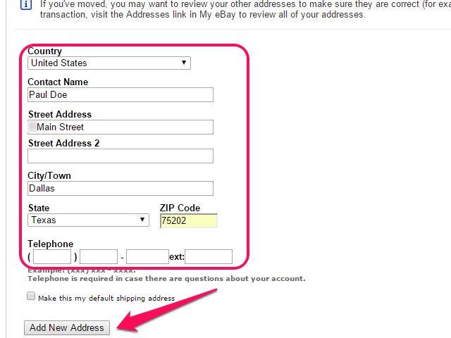 how-to-change-the-shipping-address-on-ebay-with-pictures-ehow