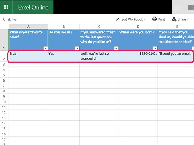 how-to-create-a-survey-in-excel-ehow