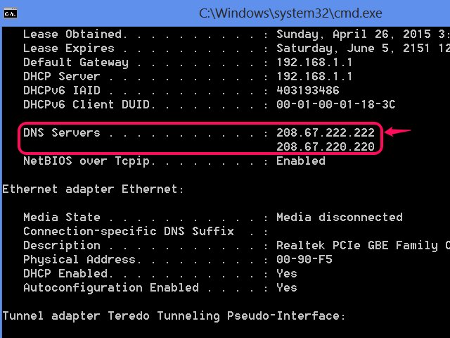 How to Find My Primary DNS | eHow