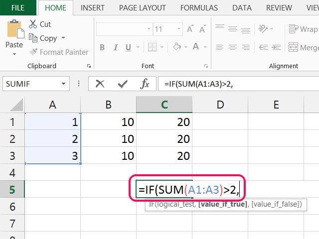 Excel Multiple Formulas In A Cell