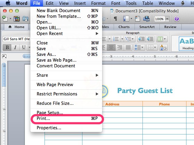 how-do-i-make-a-guest-book-page-in-microsoft-word-ehow