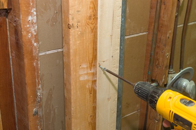 How To Finish The Joint Between A Tile Backer And Drywall Ehow