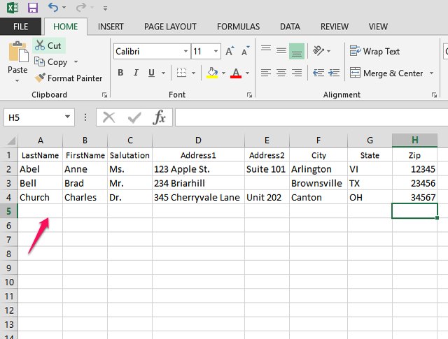 how-to-set-up-a-mailing-list-in-excel-ehow