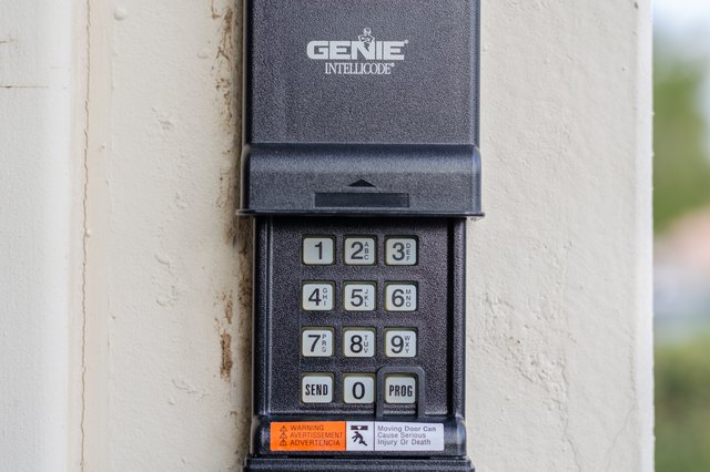 Program Genie Keypad Garage Door Opener