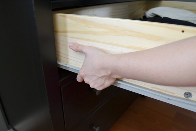 How To Remove Dresser Drawers (with Pictures) | EHow