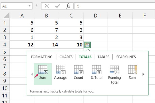 how-to-sum-a-column-or-row-of-excel-cells-with-pictures