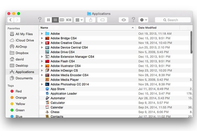 mac os finder show hidden files