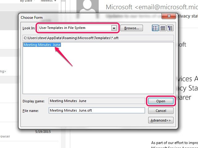 How To Create An Html Template In Outlook 2007