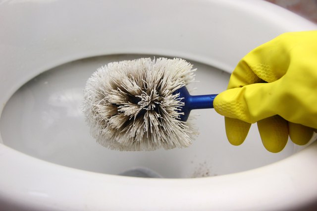 How to Clean That Nasty Toilet Bowl Black Stain eHow