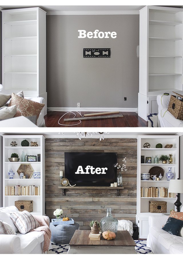 How to Create a Wood Pallet Accent Wall  eHow