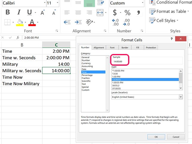 Microsoft Excel Subtract Time Formula Examples