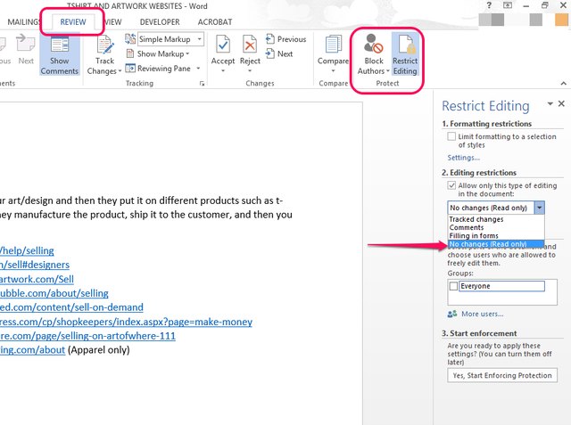 How To Enable Editing In Word