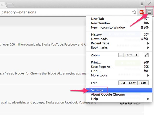 how to update google chrome ad