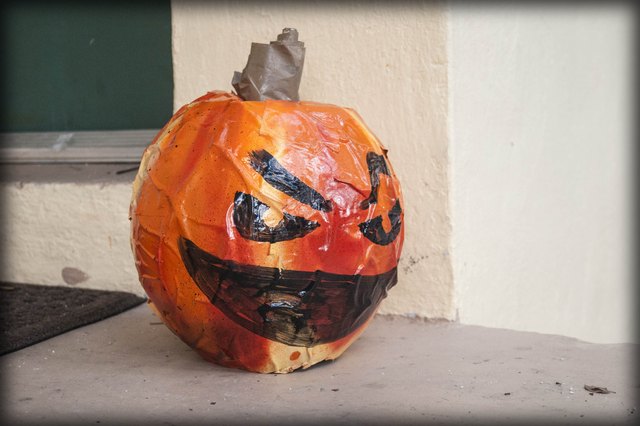 how-to-create-a-papier-mache-pumpkin-with-pictures-ehow