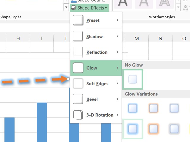 How To Draw Arrows In Excel Ehow 7360