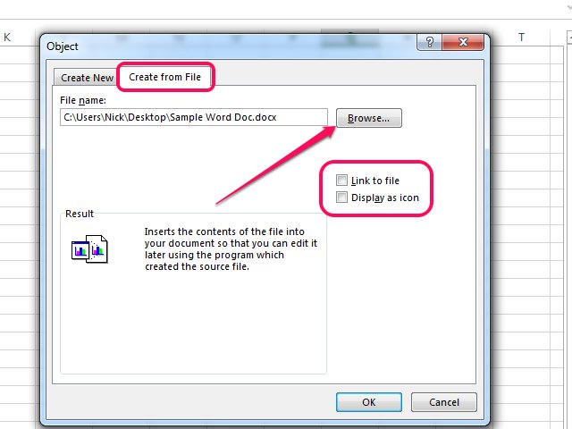 how-to-embed-a-word-document-in-excel-tech-vice-youtube