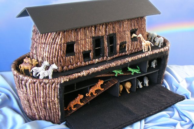 Building a Noah's ark can be fun. Building a Noah's ark can be fun.