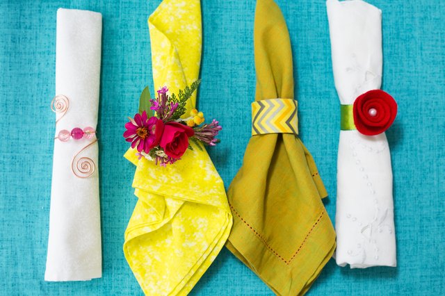 10 Ways to Make Napkin Rings 10 Ways to Make Napkin Rings