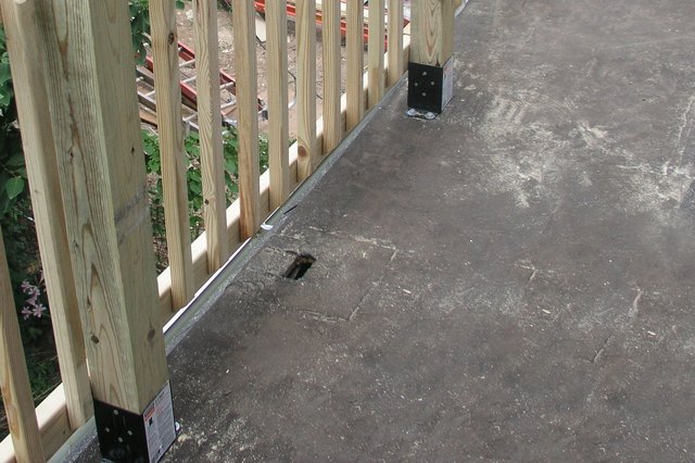 Patching a rooftop hole can be an easy DIY. Patching a rooftop hole can be an easy DIY.