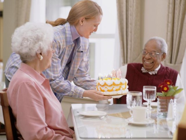 A birthday cake is always a welcome gift. A birthday cake is always a welcome gift.