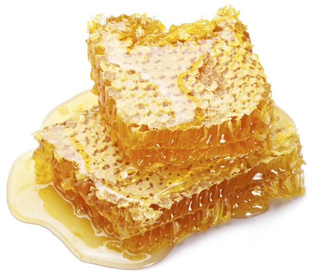 Raw honey can provide allergy relief and soothe a sore throat. Raw honey can provide allergy relief and soothe a sore throat.