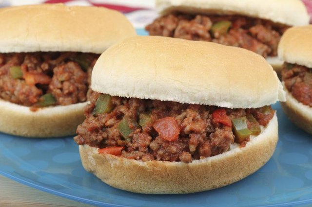 Sloppy Joe sandwiches. Sloppy Joe sandwiches.