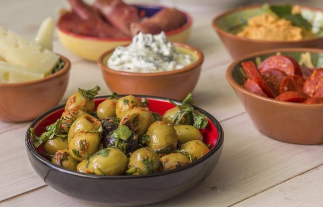 A selection a tapas. A selection a tapas.