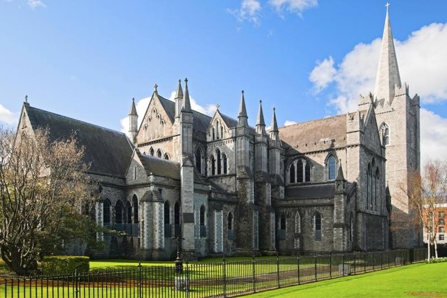 St. Patrick's Cathedral in Dublin, Ireland. St. Patrick's Cathedral in Dublin, Ireland.